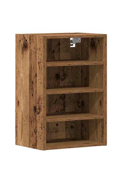 vidaxl Dulap suspendat “Riga”, lemn vechi, 40x29,5x60 cm