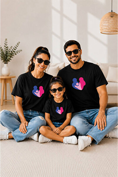 genosha Combinație de familie 100% bumbac Vândut la unitate Tricou supradimen...