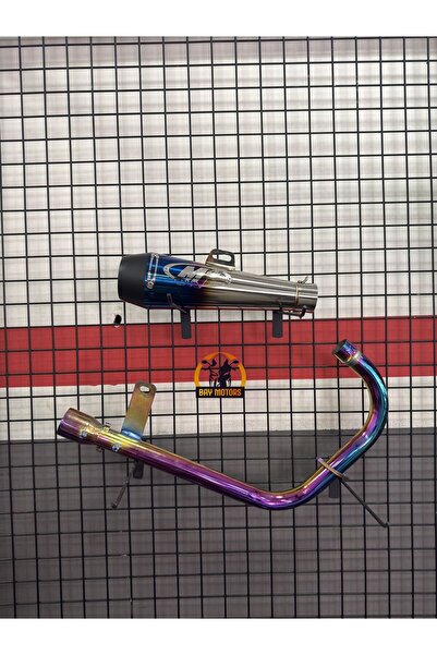 BAY CG BUKALEMUN HEADERS KOMPLE + BUKALEMUN M4 EGZOZ SUSTURUCULU SET 51MM