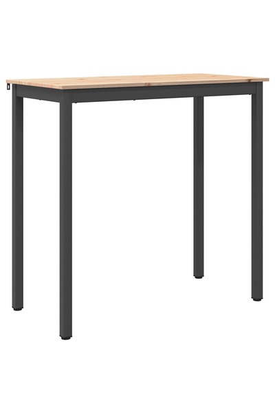 vidaxl Masă de bar 110 x 55 x 105 cm Lemn de pin masiv