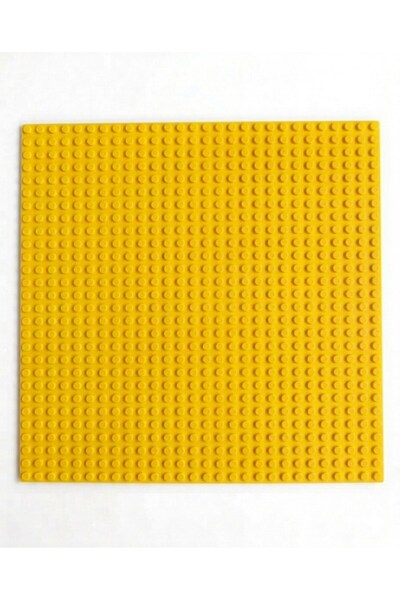 OyuncaklarÜlkesi Lego Compatible Block Bricks Classic Yellow 28X28 Floor Base...