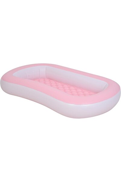 Generic Bluverra Children's Inflatable Rectangular Swimming Pool, 1.63 x 1 m ...