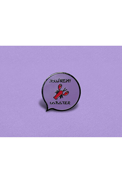 SKYPINZ Brooch - You Are My Lobestr - How to Attach - Pin