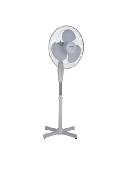 VICTRONIC Ventilator cu picior,3 trepte,40 W , alb