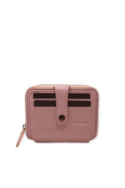 Grande Genuine Leather Card Holder Zipper Wallet