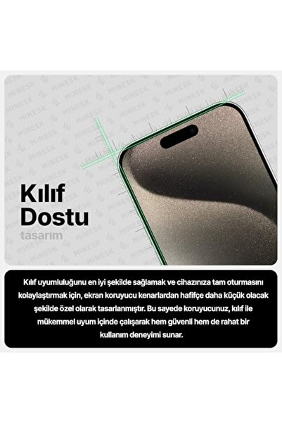 Yıldızan Nzr beautestore واقي شاشة سهل التركيب مع فلتر الخصوصية Hayalet Priva...