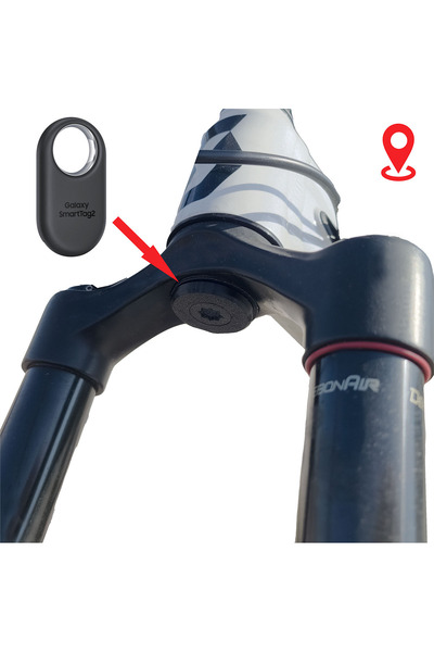 OEM Adapter to hide the tag in the bicycle fork compatible with Samsung Smart...