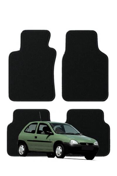 K2 CARPET Opel Corsa 2. Nesil B Kasa (1993-2000) Özel Kesim Tam Uyumlu Lüx Ot...