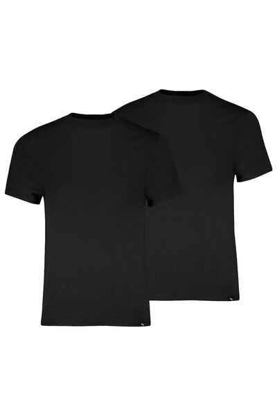 Puma Herren T-Shirts, 2er-Pack - Rundhals-T-Shirt 2P, Rundhals Regular Fit, B...