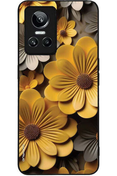 Other Θήκη Sonique Σειράς 3D Λουλουδιών για Realme GT Neo 3 5G Κίτρινο