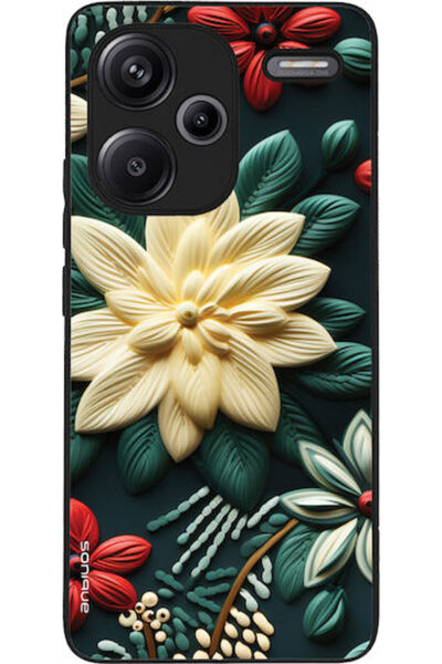 Other Θήκη Sonique Σειράς 3D Λουλουδιών για Xiaomi Redmi Note 13 Pro Plus 5G ...