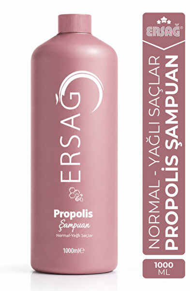 Ersağ Propolisli Şampuan Normal-Yağlı Saçlar 1000 ML