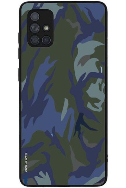 Other Θήκη Sonique Σειρά Στρατιωτικού Καμουφλάζ για Samsung Galaxy A71 Μπλε 01