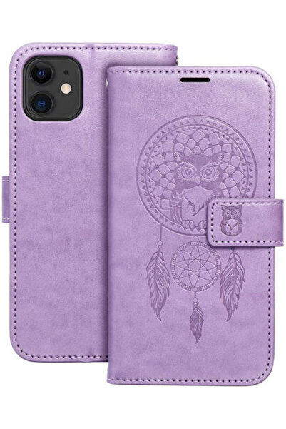 Forcell Mezzo Book Συνθετικό Δέρμα Ονειροπαγίδα Μωβ (iPhone 11)