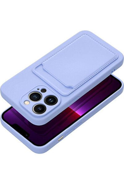OEM Κάλυμμα πλάτης κάρτας σιλικόνης μωβ (iPhone 15 Pro) Κωδικός: 592328