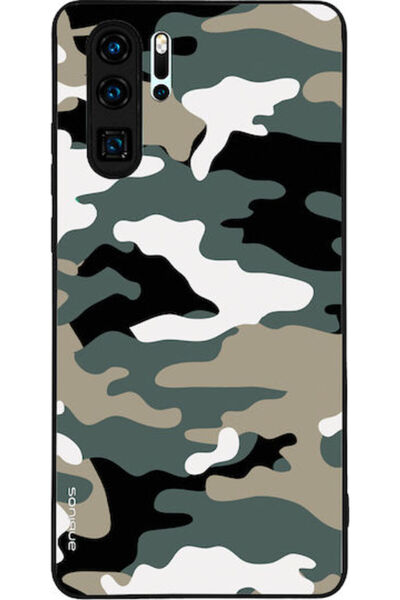 Other Θήκη Sonique Σειρά Στρατιωτικού Καμουφλάζ για Huawei P30 Pro Χακί