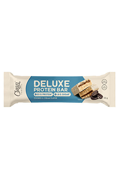 Clean Powders Deluxe Protein Bar %36 Protein 55 Gr 1 Adet - BEYAZ ÇİKOLATA KU...