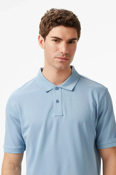 Nautica Erkek Açık Mavi Polo Yaka T-shirt K65000