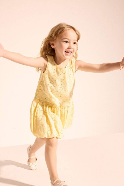 DeFacto Brode Elbise Kız Bebek G9605A526HS