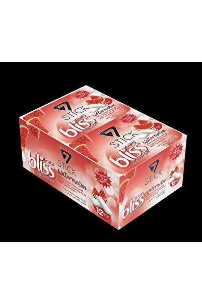 7 STICK 7STICK SEKERSIZ WATERMELON AROMALI BLISTER SAKIZ 9 PCS (12Adet)
