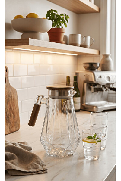 SepetçiBaba Aqua Cam Sürahi 1800 Ml - 174