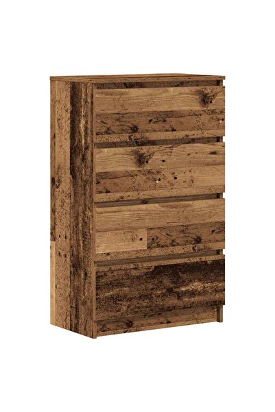 vidaxl Bufetă din lemn vechi 60x35x98,5 cm din lemn prelucrat