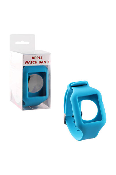 Other Volte-Tel Πλαίσιο με Λουράκι Σιλικόνης Μπλε (Apple Watch 44/45/46mm/Ult...