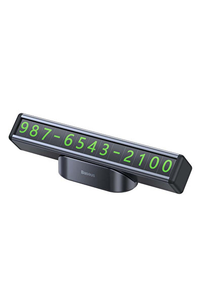 Baseus Magnetic Parking Plate With Parking Number For Cars