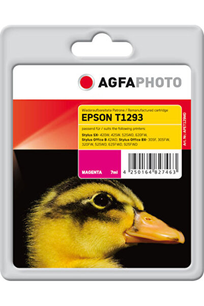 AgfaPhoto Συμβατό με εκτυπωτές inkjet Μελάνι Epson T1293 C13T12934011 7ml Ματ...