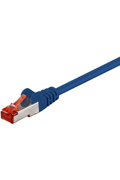 goobay Καλώδιο Ethernet S/FTP Κατηγορίας 6 (Gigabit) 1μ Μπλε Κωδικός: 95472