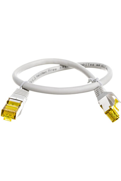 goobay Καλώδιο Ethernet S/FTP Κατηγορίας 7 (10Gbps) 0,5μ Γκρι Κωδικός: 91576