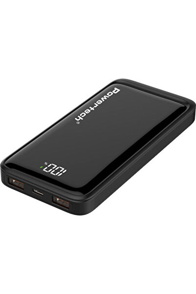 POWERTECH PT-1326 Power Bank 10000mAh 22.5W με 2 θύρες USB-A και 1 θύρα USB-C...