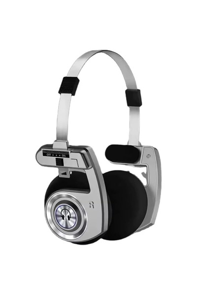 SMRSTORE Luobannm Retro Kablosuz Bluetooth Kulaklık – HiFi Stereo, Gürültü Ön...