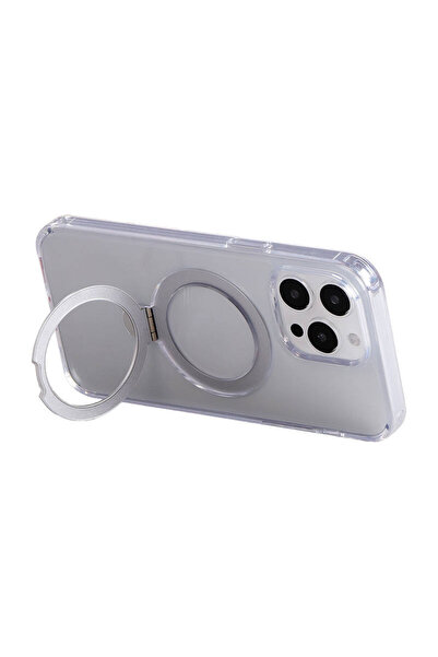 Joyroom Husă magnetică cu suport pentru iPhone 15 cu protecție pentru ecran ș...