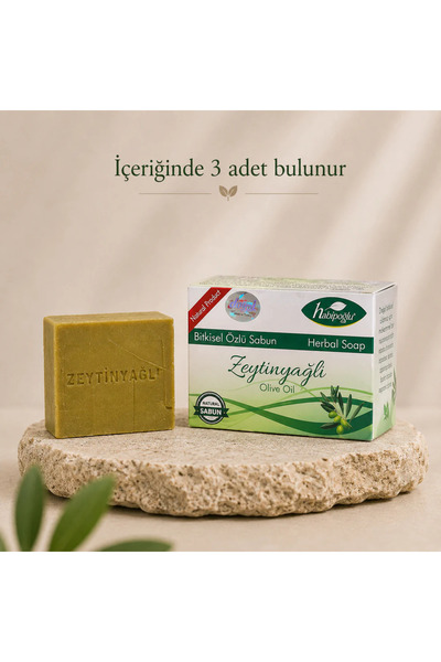 Habipoğlu Olive Oil Soap 3 Molds