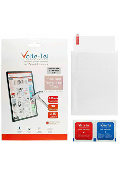 Other Volte-Tel 2.5D 0.3mm Πλήρους Συγκόλλησης Σκληρυμένο Γυαλί (Lenovo Tab M...