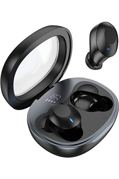 hoco. Hoco EQ3 Ενδοωτικά Ακουστικά Bluetooth Handsfree με Θήκη Φόρτισης Μαύρα