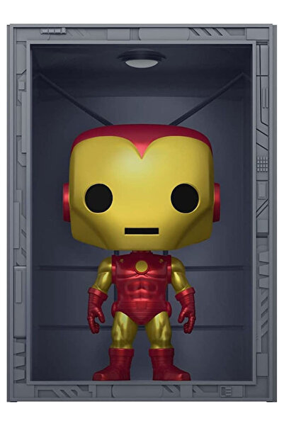 Funko Ποπ! Κουνιστοκέφαλος Ντιλούξ: Μάρβελ - Άιρον Μαν Μοντέλο 4 (Μεταλλικό) ...