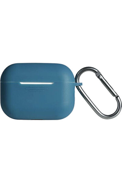 Beline Θήκη σιλικόνης με γάντζο σε μπλε χρώμα για Apple AirPods Pro 2