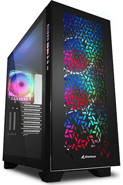 SHARKOON Elite Shark CA300H Gaming Midi Tower Θήκη Υπολογιστή με Πλαϊνό Παράθ...