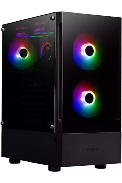 gamdias Talos E3 Gaming Midi Tower Θήκη Υπολογιστή με Παράθυρο και Φωτισμό RG...