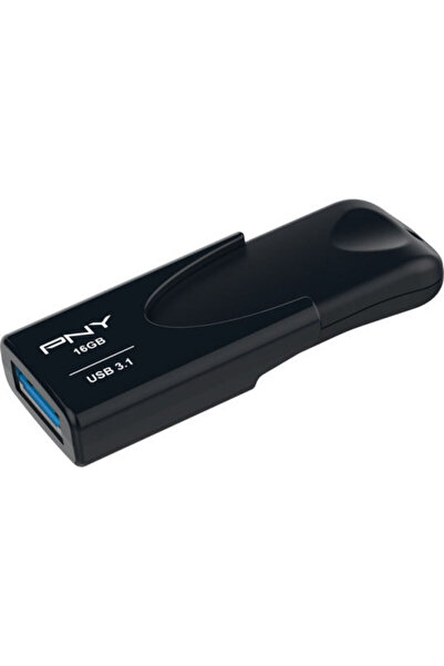 PNY Attaché 4 16GB USB 3.1 Στικάκι Μαύρο
