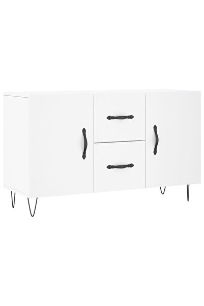 vidaxl Dulap, alb, 100x36x60 cm, lemn compozit
