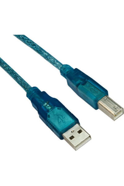 VCOM Καλώδιο USB 2.0 1,8μ A-αρσενικό σε B-αρσενικό Ασημί