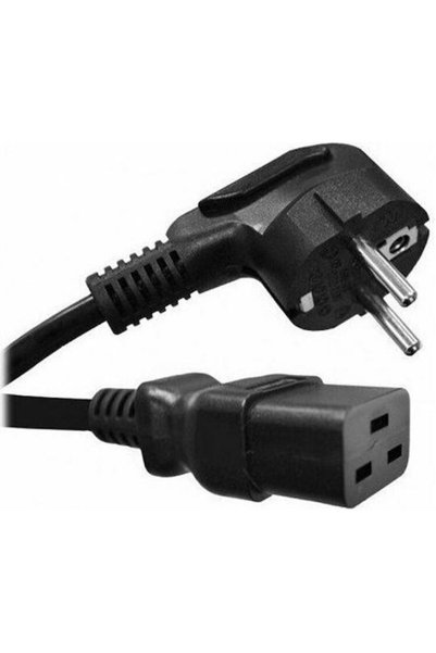 Cablexpert Καλώδιο Σούκο - IEC C19 1.8μ Μαύρο (PC-186-C19)