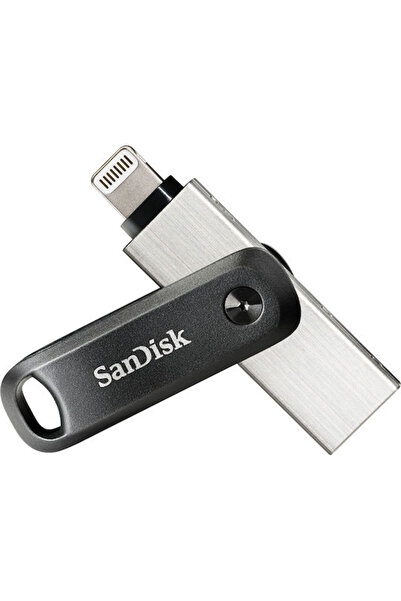 SanDisk iXpand 256GB USB 3.1 Στικάκι με σύνδεση Lightning & USB-A Μαύρο