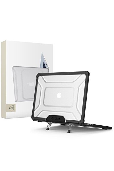 Tech-Protect Husă pentru Macbook Air 13 M2 M3 M4 2023 2025 Protecție anti-zgâ...