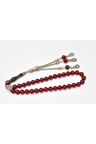 Otantik Çarşı Fire Synthetic Prayer Beads 8*8 mm (Khr -12149)