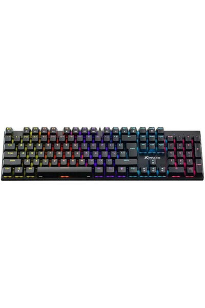 XTRIKE ME GK-803 Πληκτρολόγιο Gaming με φωτισμό RGB (Διεθνής Αγγλική διάταξη)
