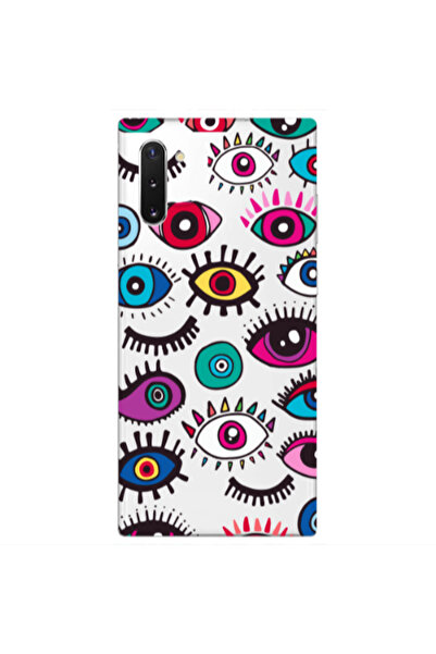 Other Samsung Note 10 Plus Multiple eyes Transparent Silicone TPU Θήκη